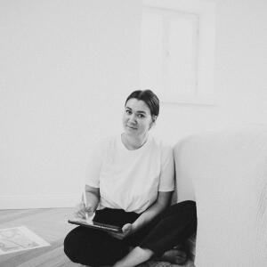 Grafiskā dizainere un ilustratore